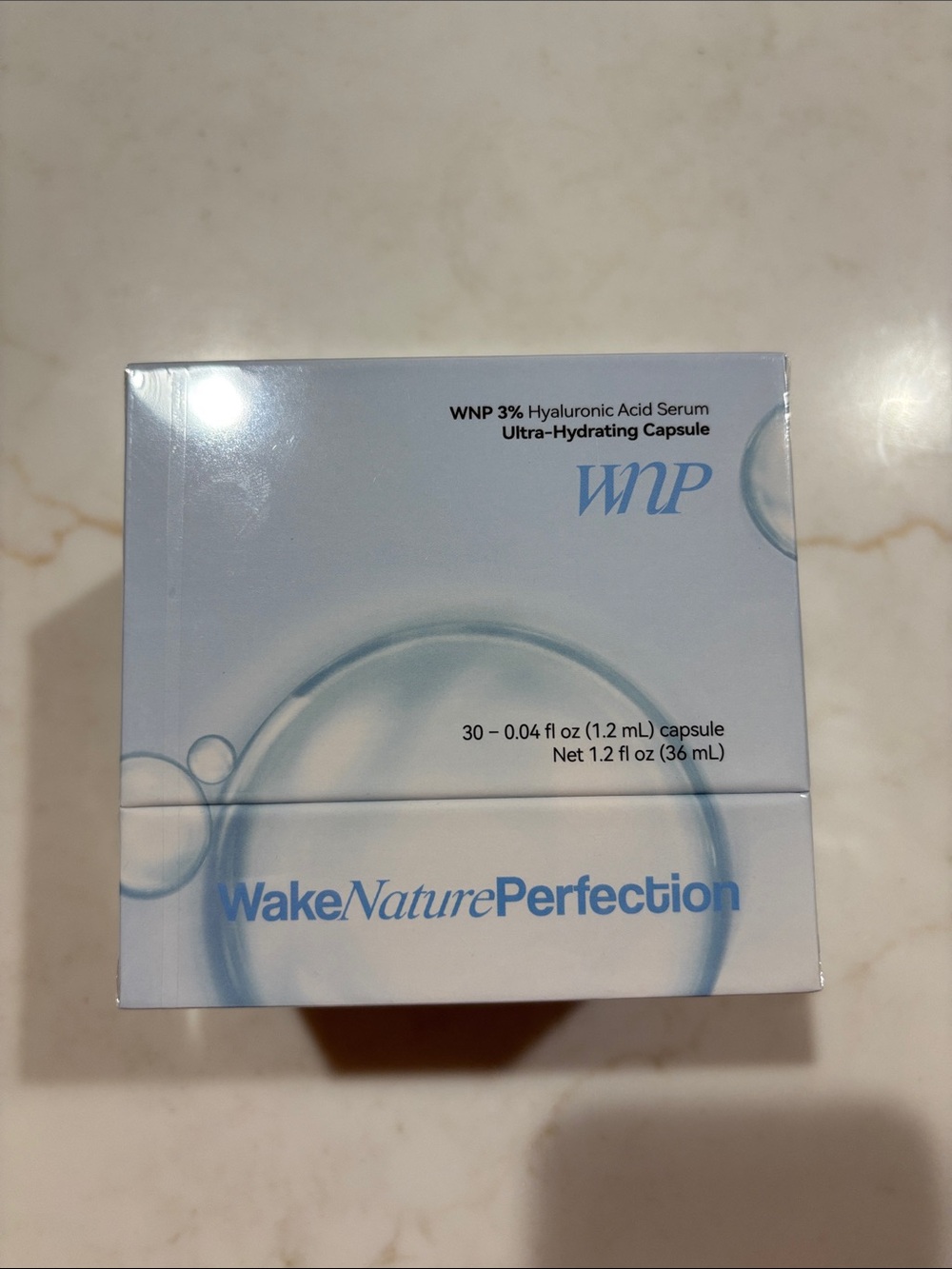 WNP 3% Hyaluronic Acid Serum Ultra-Hydrating Capsules (30ct)